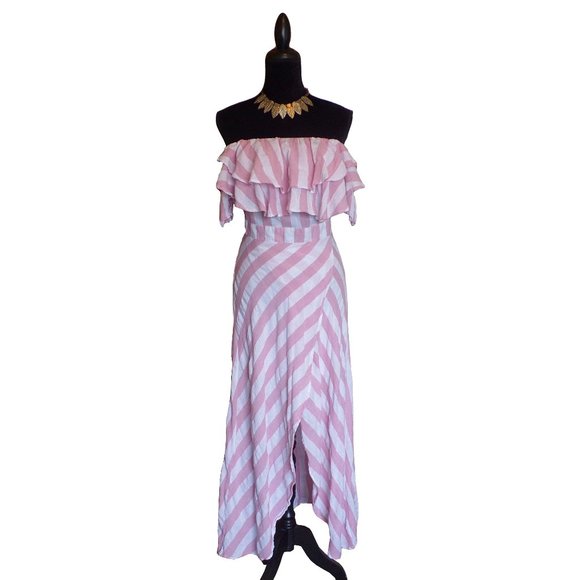 Blooming Jelly Off the Shoulder Maxi Dress - Picture 3 of 7